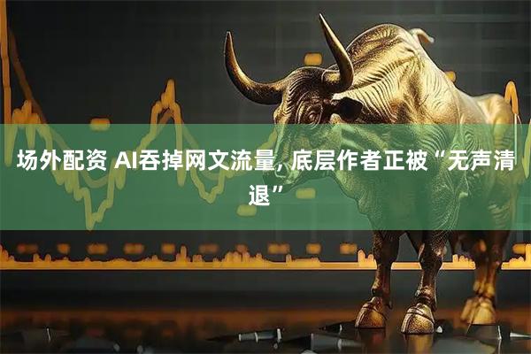 场外配资 AI吞掉网文流量, 底层作者正被“无声清退”